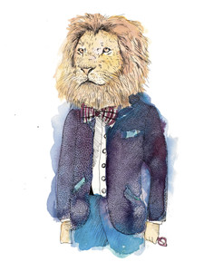 Pablo the Lion Portrait