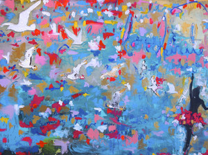 Ballerina and Birds