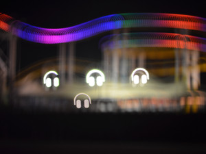Rollercoaster Bokeh
