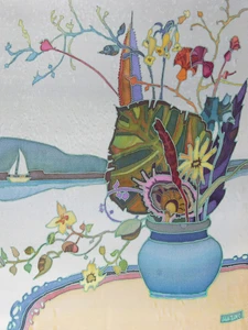 Romantic Flowers And Sailor