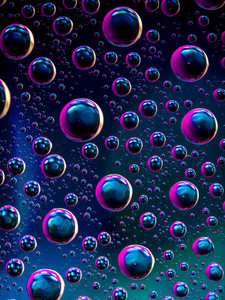 Blue Green Pink