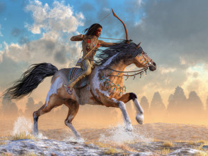 Archer on Horseback