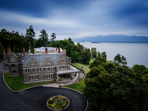 Inn at Erlowest, Lake George Aerial