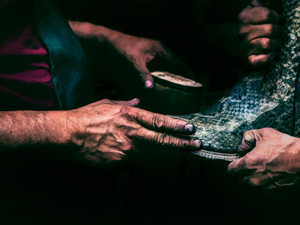 The Artists Confer on their Works