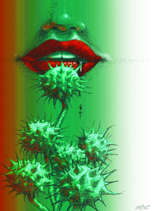Prickly Lips