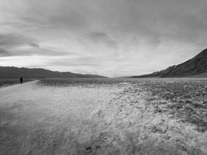 Alone In Badwater Basin