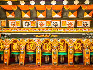 Buddhist Prayer Wheels