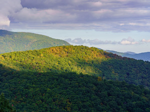 Blue Ridge Mountains in Asheville, North Carolina