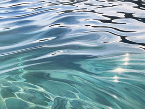 Fluid Abstract Tropical Water