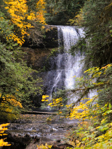 Fall at Silver Falls