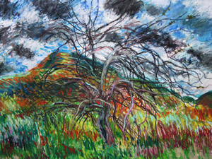 "Mt. Norwottuck and Apple Tree"​