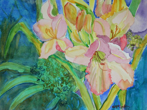 Daylilies, One