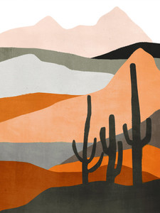 Cactus Mountain Abstract II