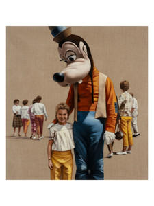 Child Saint with Dog