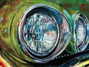 Headlights (Green 1960 Buick Electra 225)