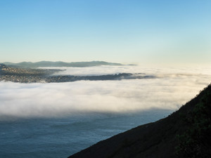 San Francisco and Fog