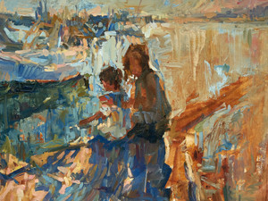 Sardinian paintings. Two