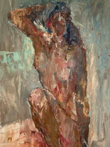 Female. Memories of the future. Piece 1 (Dyptich)