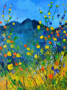 A firework of flowers