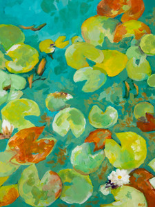 Peaceful lily pads II