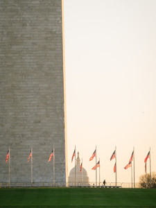Washington Monument Flags