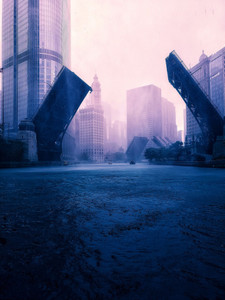 Chicago River Storm