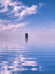 Abstract Hancock Tower