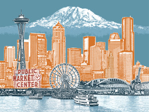 Seattle to Mt. Rainier