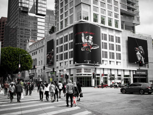 Los Angeles street shot