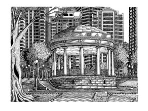 Boston Common-Parkman Bandstand