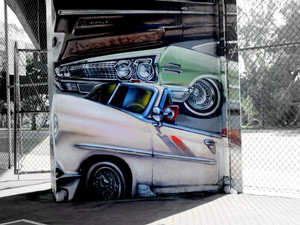 Urban Graffiti Cars