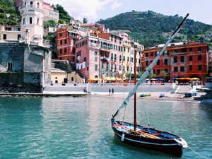 Anchored in Cinque Terre