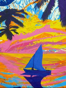 Sail Away - Splattered Skies 44
