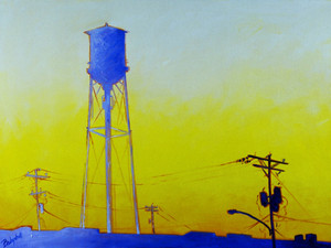 Blue Water Tower