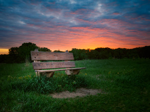 Bench at Sunrise