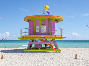 "Miami Lifeguard Chair" - 10th Street