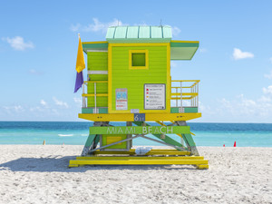"Miami Lifeguard Chair" - 6th Street