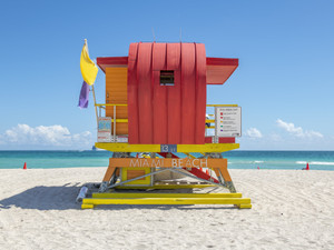 "Miami Lifeguard Chair" - 13th Street
