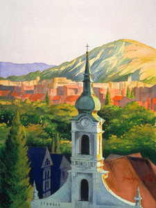 Hungary Onion Dome Church