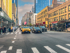 45th and 8th in New York City