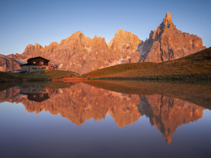 Dolomites, Italy, Pale di San Martino Sunset