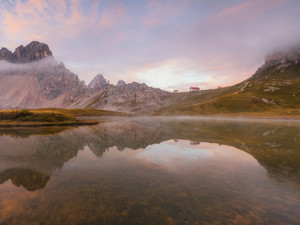 Dolomites, Italy, Refuge Locatelli