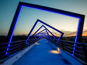 High Trestle Trail Bridge - Madrid, Iowa