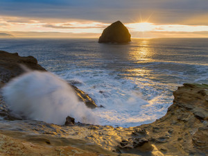 Haystack Rock at Cape Kiwanda