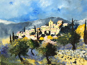 A nice village in Provence France