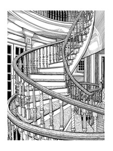 Boston's Old State House Circular Staircase