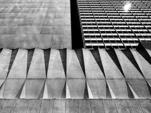 Dallas Hotel- Black and White