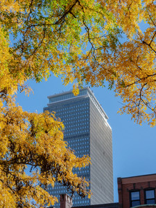 Boston_Prudential Building in Autumn