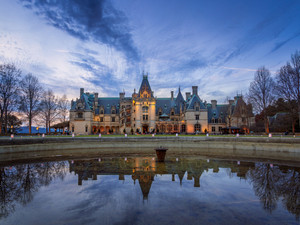 Biltmore Estate Dusk Reflection