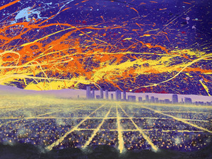 City Lights - Splattered Skies 58